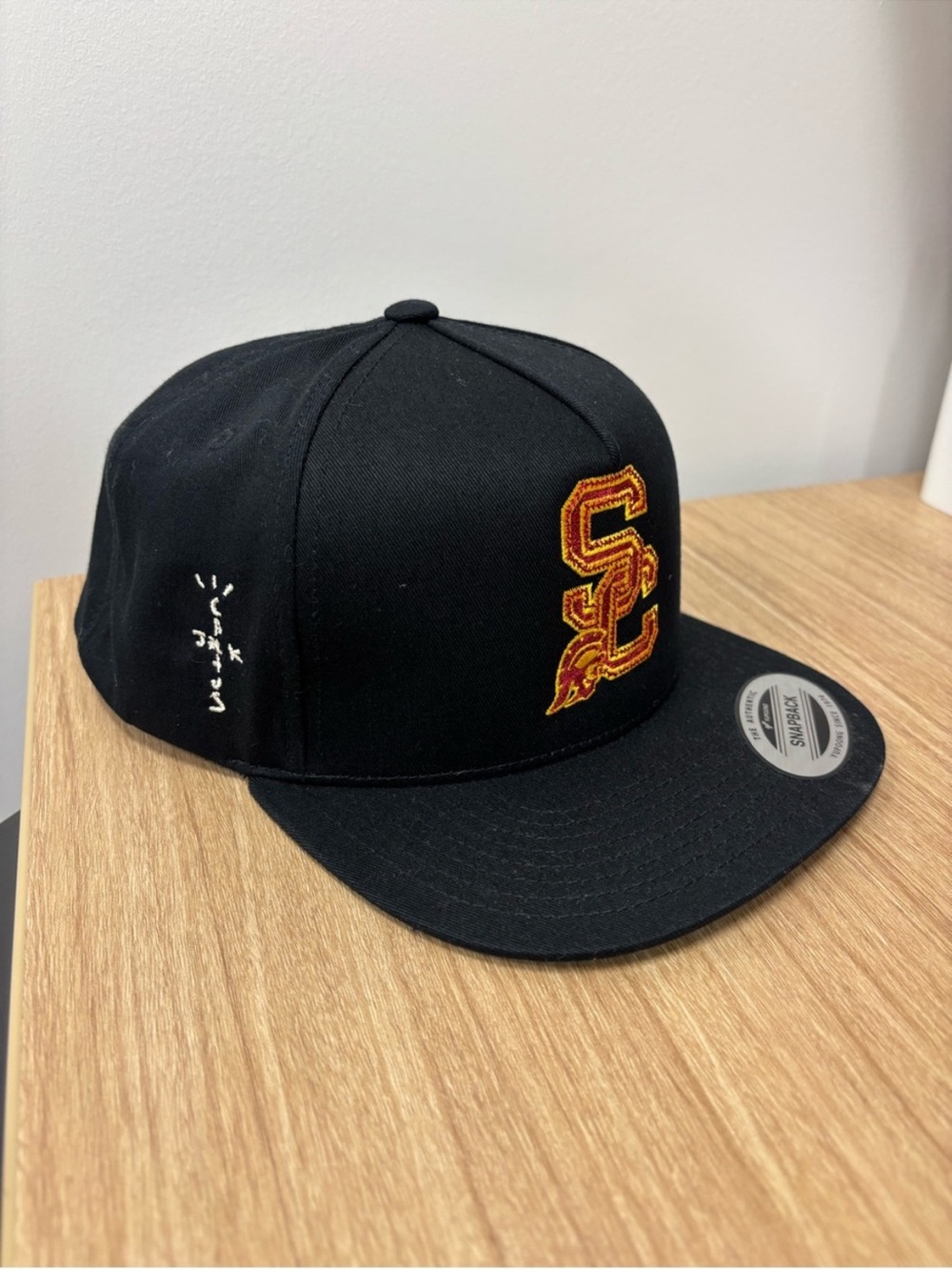 USC Cactus Jak Travis Scott Alumni Black Embroidered Adjustable Cap